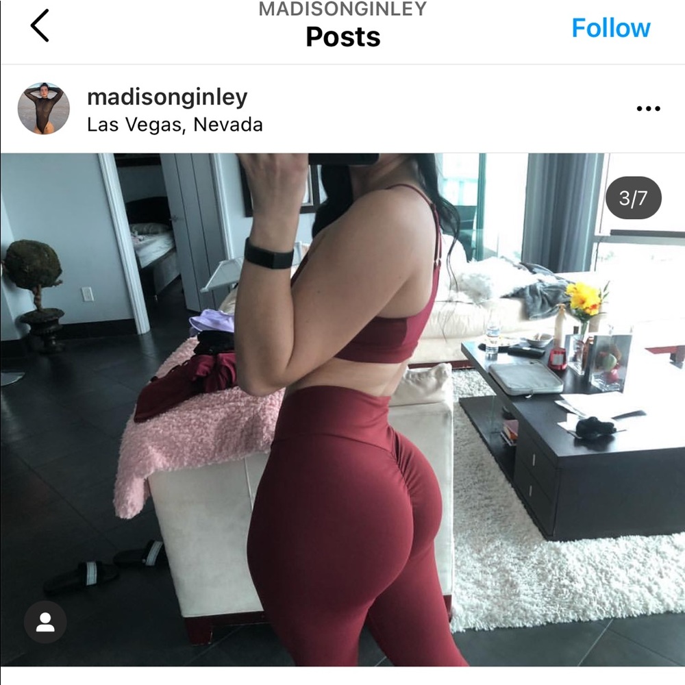 Madessentials Booty Scrunch Legging Madison Ginley